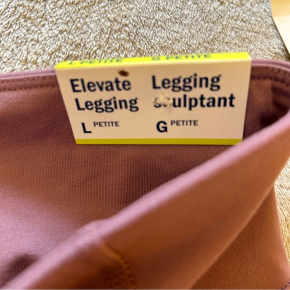 NWT Old Navy pink Go-Dry Elevate Legging petite Size L - Picture 9 of 12